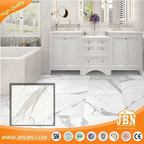 Carrara Super White Marble Flooring Porcelain Tile (JM88067D)