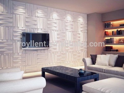 Royllent interior wall material panels 3d wall art 500*500mm