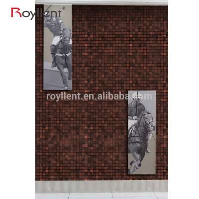 Royllent metal wall art hotel home room decor 3d wall stickers