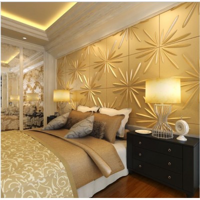 Modern 3d Wall Panel Plant Fiber For Interior Wall Covering